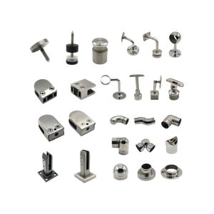 Accesorios De Pasamanos De Vidrio De Acero Inoxidable