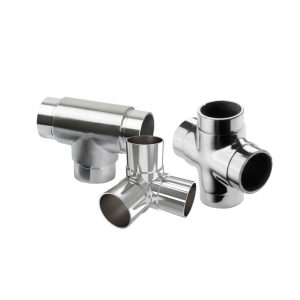 Cruz, Tee, Esquinero Tres Vías Empotrables Inox -304 Tubo/Red 38,1MM,50,8MM